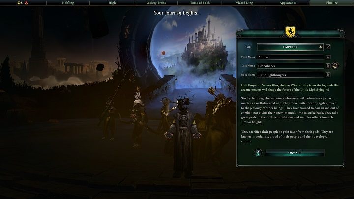 The final part of the wizard is Naming your hero - Age of Wonders 4: Creating factions - Basics - Age of Wonders 4 Guide