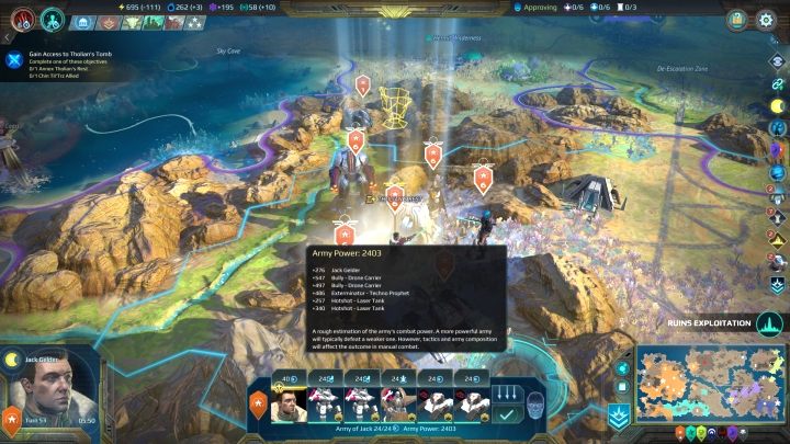 Each army can consist of up to 6 squads. - Army Management in Age of Wonders Planetfall - Army - Age of Wonders Planetfall Guide