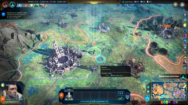 Each unit on the map is treated as a separate army. - Army Management in Age of Wonders Planetfall - Army - Age of Wonders Planetfall Guide