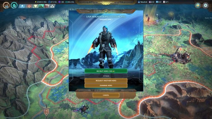 Every dozen or so turns a new hero will appear in your ranks - it is worth using him as an army commander. - Army commanders and heroes in Age of Wonders Planetfall - Gameplay mechanics - Age of Wonders Planetfall Guide