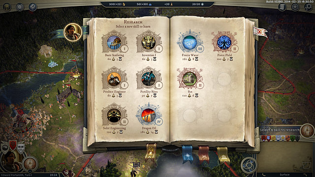 The book that shows available research paths. - The basic information about the game - The basics - Age of Wonders III - Game Guide and Walkthrough