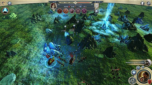 The first skirmish in the game, in a picturesque area. - Northern Rebellion - walkthrough - Commonwealth Campaign - Age of Wonders III - Game Guide and Walkthrough