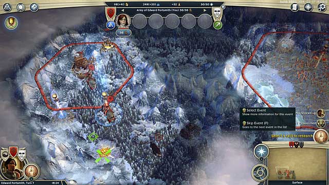 An enemy fortress and just as hostile beasts around it. - Northern Rebellion - walkthrough - Commonwealth Campaign - Age of Wonders III - Game Guide and Walkthrough