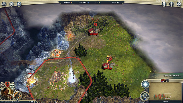 After you walk over the bridge, you will find a perfect place to use your settlers and found another city (see the screenshot) - Northern Rebellion - walkthrough - Commonwealth Campaign - Age of Wonders III - Game Guide and Walkthrough