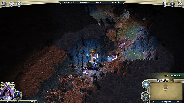 The spot where you will be attacked. - Haunted Nirvenkiln - walkthrough - Commonwealth Campaign - Age of Wonders III - Game Guide and Walkthrough