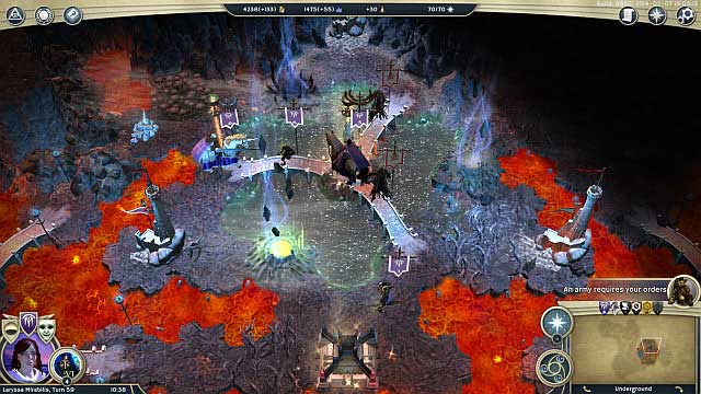 Finally, you will reach the location shown in the above screenshot - Haunted Nirvenkiln - walkthrough - Commonwealth Campaign - Age of Wonders III - Game Guide and Walkthrough