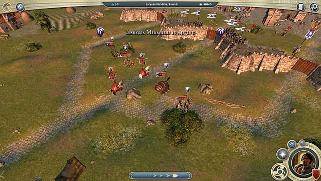 The siege of Laryssas Throne City. - Matters of Duty - walkthrough - Commonwealth Campaign - Age of Wonders III - Game Guide and Walkthrough