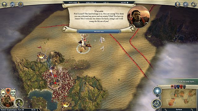 Urlaghs Throne City. - Promised Lands - walkthrough - The Elven Court Campaign - Age of Wonders III - Game Guide and Walkthrough