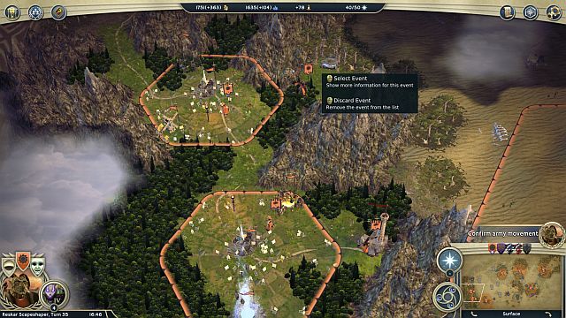 The elven villages are of little help. - Promised Lands - walkthrough - The Elven Court Campaign - Age of Wonders III - Game Guide and Walkthrough