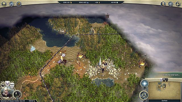 The place where you make the choice that defines further game. - The Sapphire Archipelago - walkthrough - The Elven Court Campaign - Age of Wonders III - Game Guide and Walkthrough