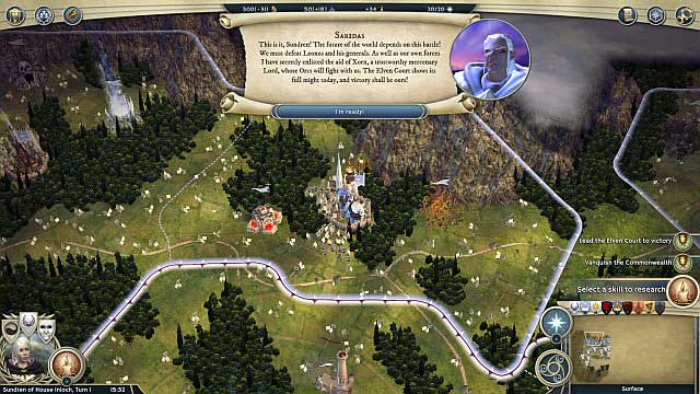 The beginning of the end of the human race. - Fury of the Ancients - walkthrough - The Elven Court Campaign - Age of Wonders III - Game Guide and Walkthrough