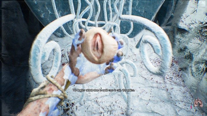 During the third level you will reach an ice chamber with a giant frozen throne - Where to find a Forbidden Fruits? | Agony - Starting Tips - Agony Game Guide