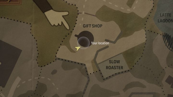 2 - Alan Wake 2: Safe puzzle in the Gift Shop in Coffee World - Main storyline - Alan Wake 2 Guide