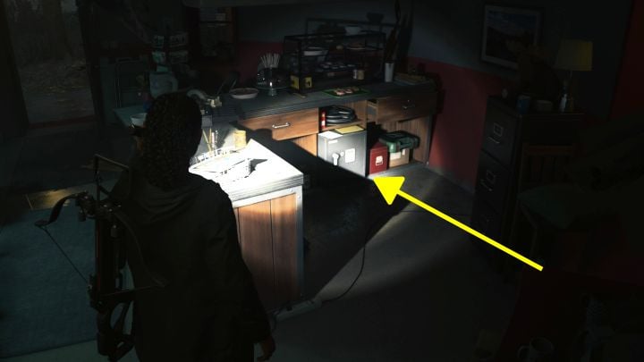 3 - Alan Wake 2: Safe puzzle in the Gift Shop in Coffee World - Main storyline - Alan Wake 2 Guide