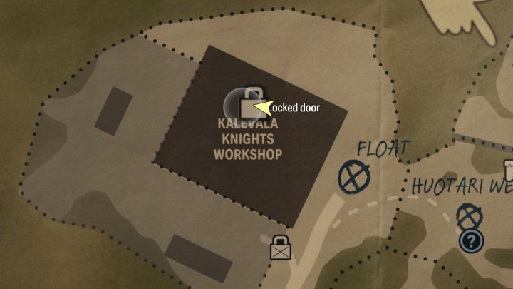 2 - Alan Wake 2: Padlock puzzle in Kalevala Knights Workshop in Watery - Main storyline - Alan Wake 2 Guide