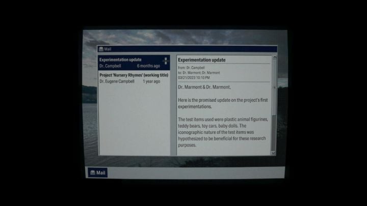 5 - Alan Wake 2: Witchfinder station computer - Unique items - Alan Wake 2 Guide