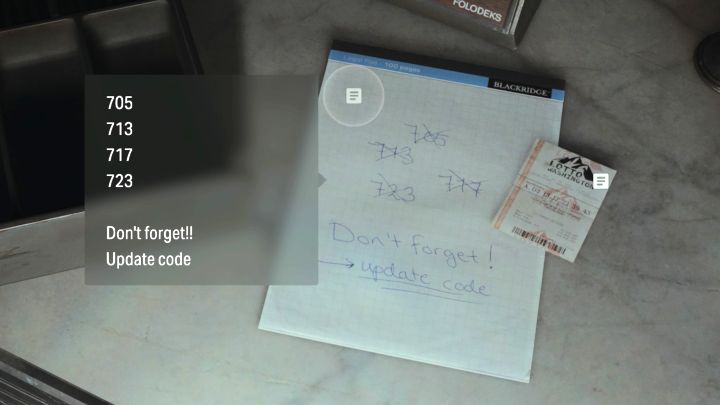 5 - Alan Wake 2: Shotgun in General store puzzle - Unique items - Alan Wake 2 Guide