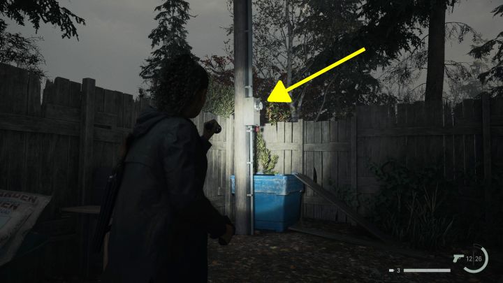 The container can be found on one of the higher rock ledges north-west of the lighthouse - Alan Wake 2: All Cult Stashes in Watery - Cult Stashes - Alan Wake 2 Guide