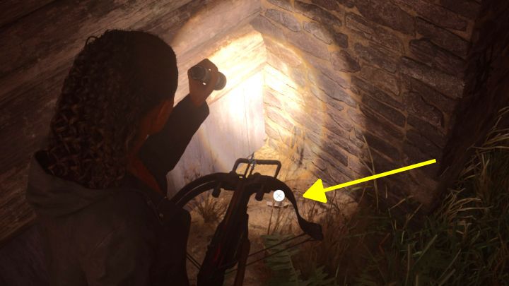 Reaching this stash is only possible after completing Return 5 because Saga must have Bolt Cutters with her - Alan Wake 2: All Cult Stashes puzzles in Bright Falls - Cult Stashes - Alan Wake 2 Guide