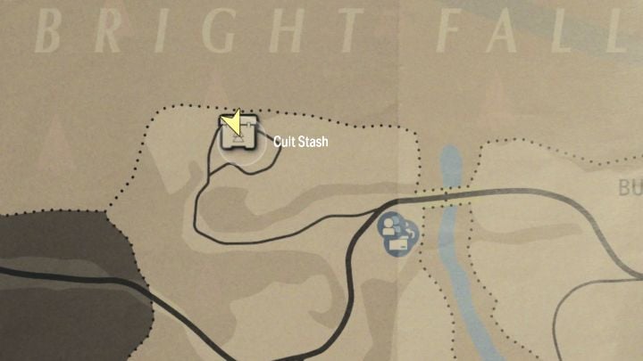 You can get to the collectible during your first visit to Bunker Woods or later - Alan Wake 2: All Cult Stashes puzzles in Bright Falls - Cult Stashes - Alan Wake 2 Guide