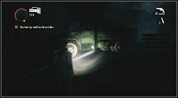 Once you reach the junkyard gate, you will see that the asphalt road straight forward is blocked - Alan Wake: Episode 6 Departure - list of manuscript pages - Manuscript - Alan Wake Game Guide & Walkthrough