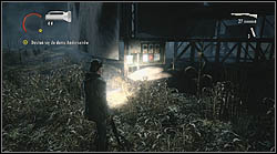 Next sheet is placed behind Andersons stage - Alan Wake: Episode 4 The Truth - list of manuscript pages - Manuscript - Alan Wake Game Guide & Walkthrough