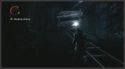 Once you walk through a small railway bridge, turn left and turn on the lamp placed there - Alan Wake: Episode 4 The Truth - list of manuscript pages - Manuscript - Alan Wake Game Guide & Walkthrough