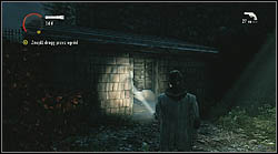 Next sheet lies in a shed, in front of a light post, which you can see after defeating one Hartmans thugs - Alan Wake: Episode 4 The Truth - list of manuscript pages - Manuscript - Alan Wake Game Guide & Walkthrough