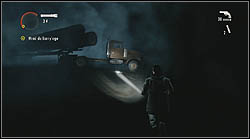 Another sheet can be found in a tunnel - Alan Wake: Episode 2 Taken - list of manuscript pages - Manuscript - Alan Wake Game Guide & Walkthrough