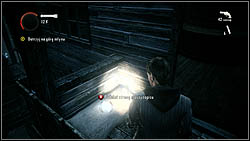Another sheet is in the mill, on a balcony, on the middle floor - Alan Wake: Episode 2 Taken - list of manuscript pages - Manuscript - Alan Wake Game Guide & Walkthrough