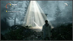 Another sheet lies in the middle of a path, you can find it right after turning on the radio in an enlightened shed - Alan Wake: Episode 1 Nightmare - list of manuscript pages - Manuscript - Alan Wake Game Guide & Walkthrough