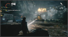 Turn on the generator and climb down back to the ground - Alan Wake: Episode 6 Departure - walkthrough - Walkthrough - Alan Wake Game Guide & Walkthrough
