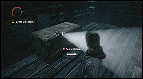 Then go upstairs to reach a wooden platform - Alan Wake: Episode 1 The Truth Part 1 - walkthrough - Walkthrough - Alan Wake Game Guide & Walkthrough
