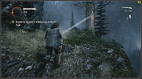 Some birds will appear in the sky, and your path consists of wooden, old platforms, ready to collapse at any time - Alan Wake: Episode 1 Ransom Part 2 - walkthrough - Walkthrough - Alan Wake Game Guide & Walkthrough