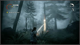 Walk the rocky way in order to get to the next part of the level - Alan Wake: Episode 1 Taken Part 2 - walkthrough - Walkthrough - Alan Wake Game Guide & Walkthrough