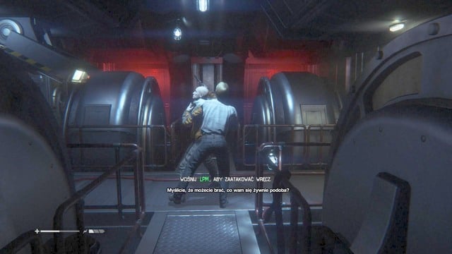 While you turn on the power, Axel will be attacked by one of the looters - Find a way to distract the looters - Walkthrough - Alien: Isolation - Game Guide and Walkthrough