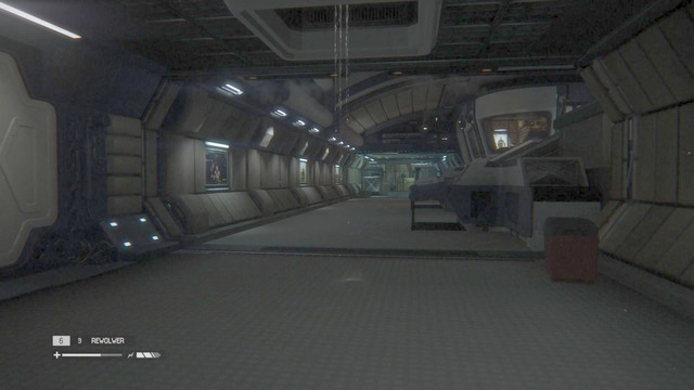 Be careful, after you exit the vent, there is a possibility that the Alien will hide in one of the vents in the ceiling - Go back to Samuels and Taylor - Walkthrough - Alien: Isolation - Game Guide and Walkthrough