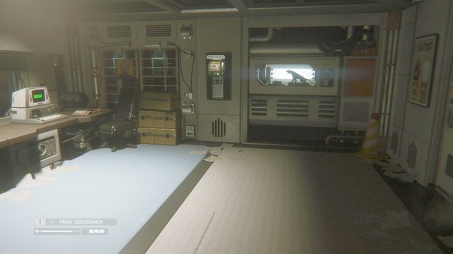 After going through the corridor and avoiding the Alien, enter the room on the left - Investigate San Cristobal Medical Facility - Walkthrough - Alien: Isolation - Game Guide and Walkthrough