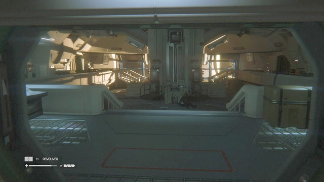 Cross the emergency room (you can use a terminal there to get journals) and enter the generator room - Investigate San Cristobal Medical Facility - Walkthrough - Alien: Isolation - Game Guide and Walkthrough