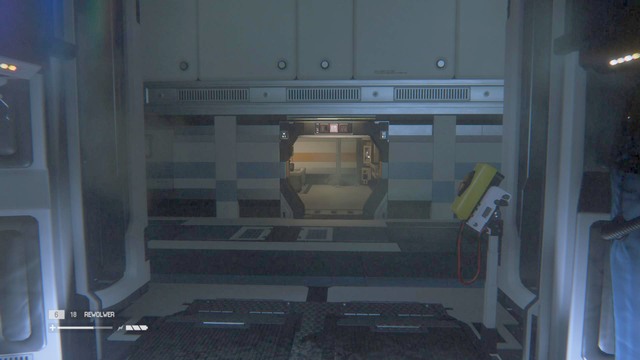 Here you can find an upgrade for the access tuner, a save console, and an ID tag - Go back to Taylor with the medicine - Walkthrough - Alien: Isolation - Game Guide and Walkthrough