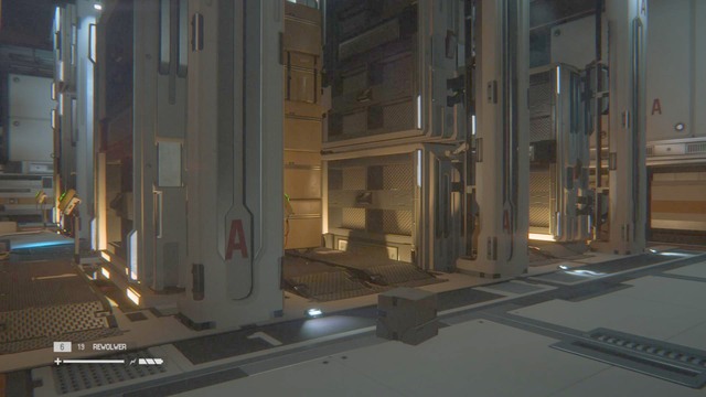 After the android gets destroyed, go back and cross the room, to the right side - Go back to Taylor with the medicine - Walkthrough - Alien: Isolation - Game Guide and Walkthrough