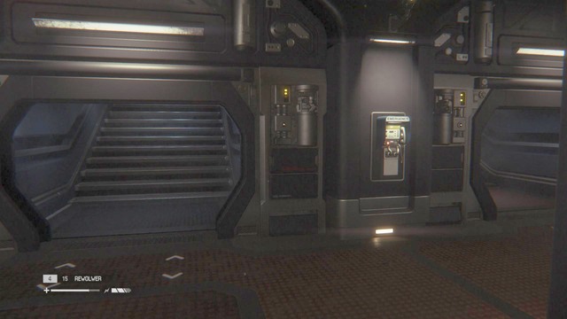 Before you go to the residential area, save the game - Regroup with Samuels, Taylor and the Marshals - Walkthrough - Alien: Isolation - Game Guide and Walkthrough