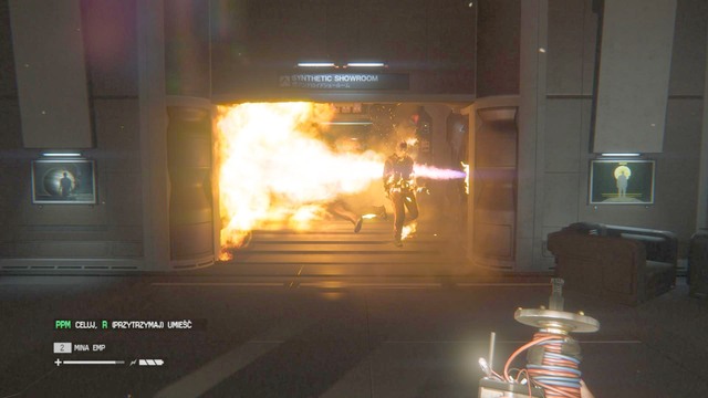 Now go back to the locked doors - Find Samuels in Seegson Synthetics - Walkthrough - Alien: Isolation - Game Guide and Walkthrough