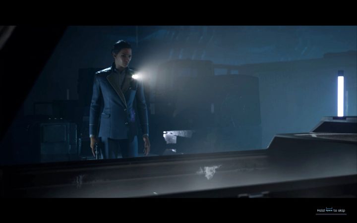 The main heroine will find traces of the xenomorphs and her life will be in danger - Aliens Dark Descent: How to get out of the cargo hold in the prologue? - FAQ - Aliens Dark Descent Guide