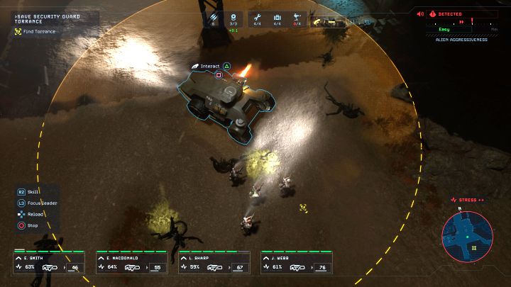 Aside from the above-mentioned survivor rescue, another major use for the ARC is fighting xenomorphs - Aliens Dark Descent: ARC & M577 Vehicles - Basics - Aliens Dark Descent Guide