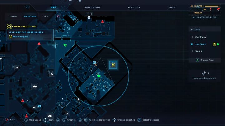 Your marines will report noticing the queen after entering Hangar C, but will not start the fight immediately - Aliens Dark Descent: How to beat Alien Queen in Berkleys Docks? - Bosses - Aliens Dark Descent Guide