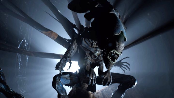 After opening the door, you'll learn that you are entering a lair - Aliens Dark Descent: How to beat Alien Queen in Dead Hills? - Bosses - Aliens Dark Descent Guide