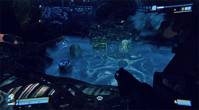 Go through subsequent linear corridors; you won't run into anything or anyone for the moment - Get to the FTL ship and stop it from launching - Mission 10: Derelict Reclaimed - Aliens: Colonial Marines - Game Guide and Walkthrough