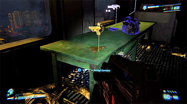 LEGENDARY WEAPON 2/6 (Gormans Pistol) - Literally seconds before the end of the mission - Legendary Weapons - Collectibles - Aliens: Colonial Marines - Game Guide and Walkthrough