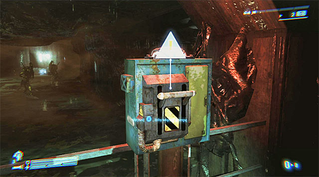 Soon after going through another checkpoint you'll find yourself in the section occupied by new dormant aliens - Find a Way Out of the Sewers - Mission 5: The Raven - Aliens: Colonial Marines - Game Guide and Walkthrough